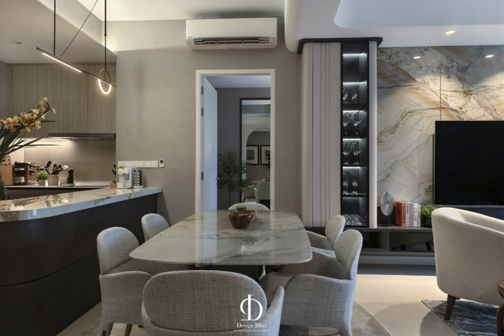 Amörä Essence condominium interior design by Design Bliss Malaysia at ViiA Residences, KL Eco City.
