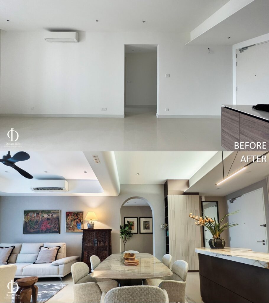 Amörä Essence condominium interior design by Design Bliss Malaysia at ViiA Residences, KL Eco City.